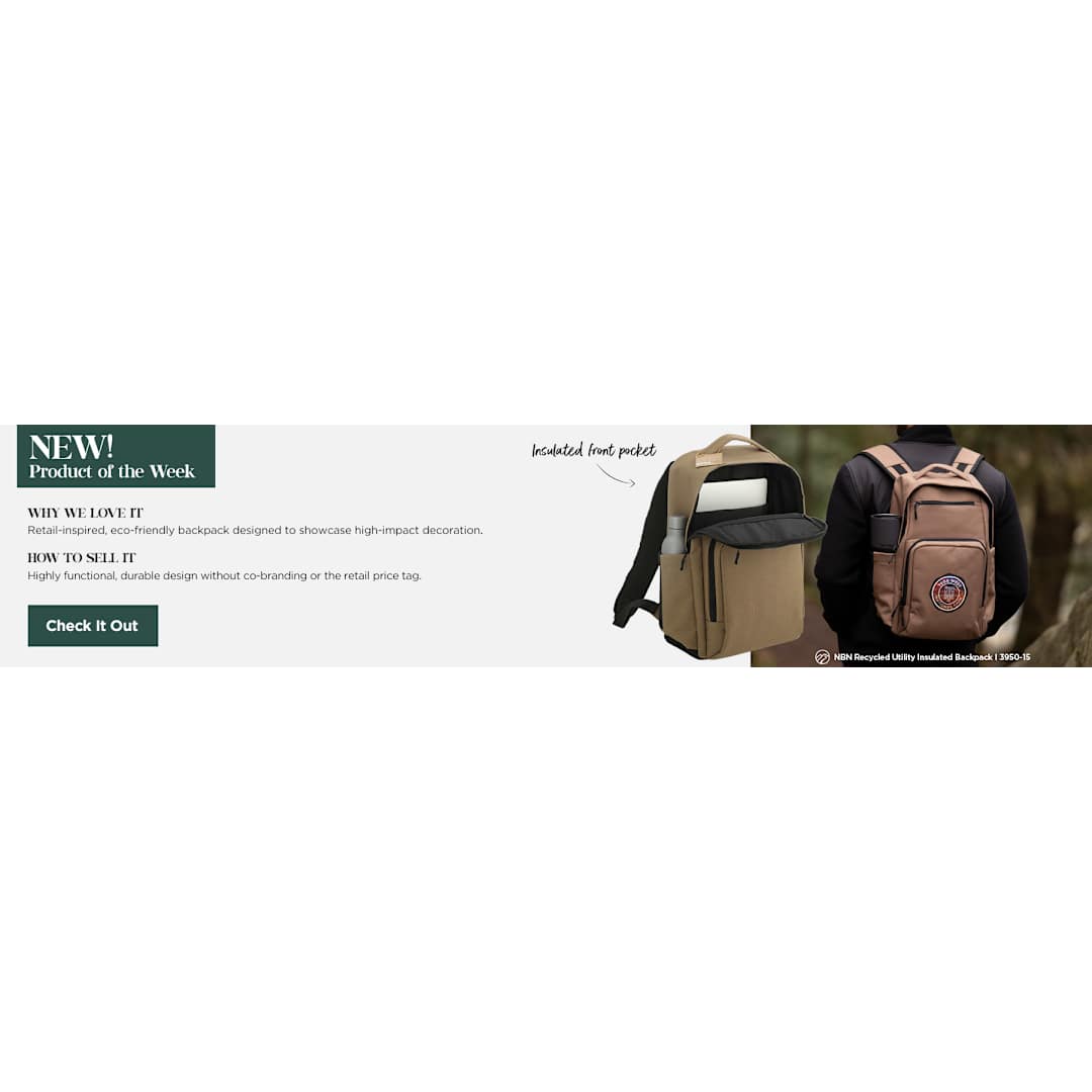 NBN Recycled Utility Insulated Backpack